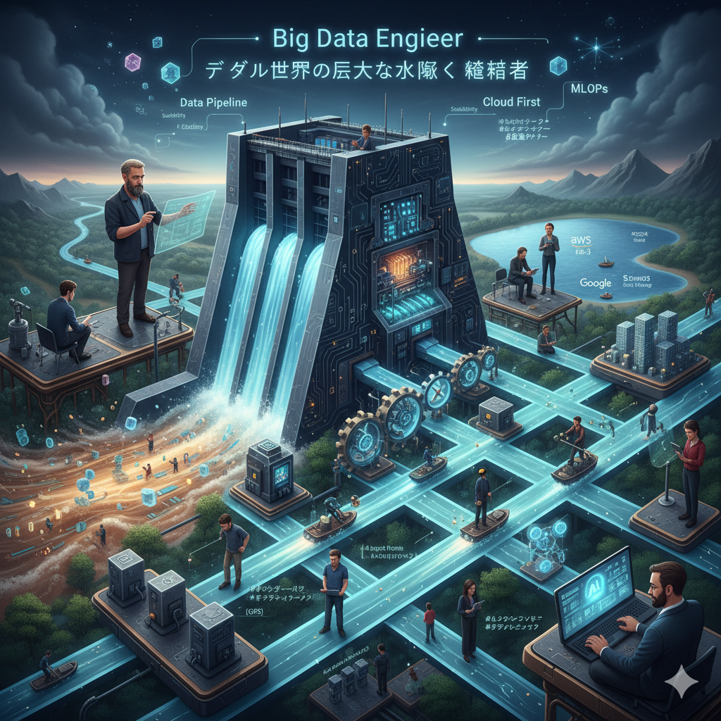 ビッグデータ基盤の設計とデータパイプライン構築の専門家