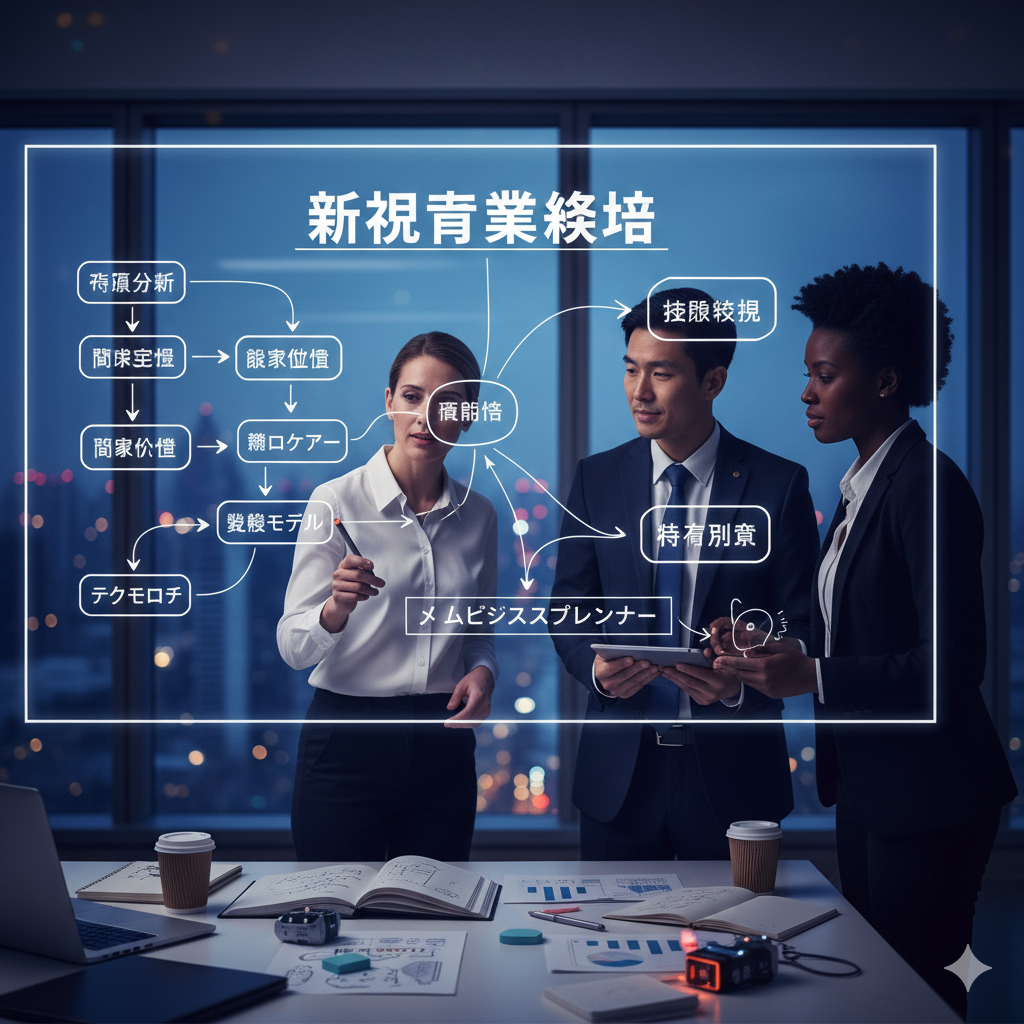 企業の未来を創造する新規事業企画のプロフェッショナル