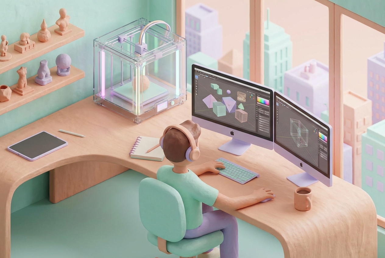 仮想世界に命を吹き込む、立体造形のスペシャリスト